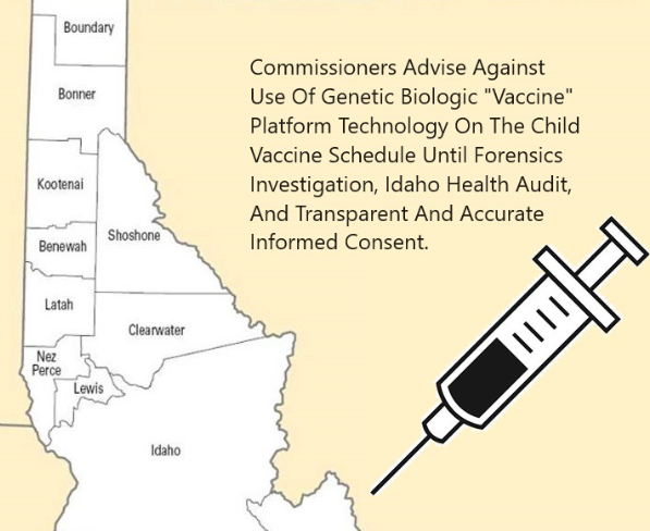 Idaho’s County Commissioners Advise Against Gene Therapy Shots